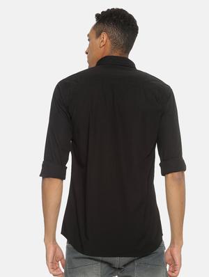 black taped casual shirt - 17333012 - Standard Image - 3