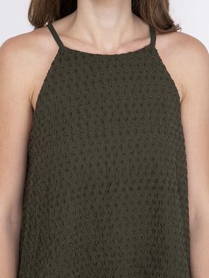 cami neck flared top - 17333428 - Standard Image - 5