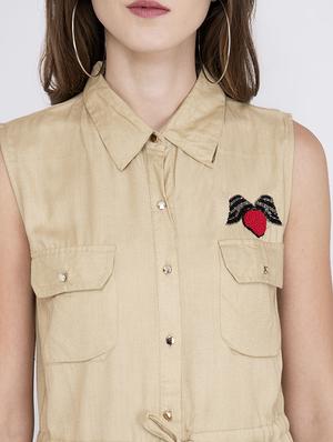 embellished detail drawstring top - 17333434 - Standard Image - 5