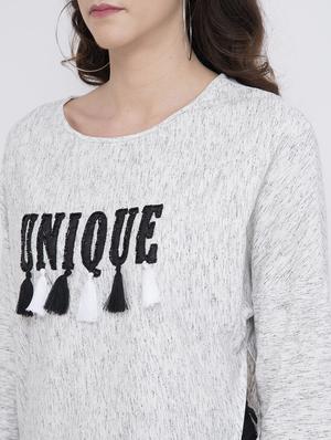 side tie knot embellished top - 17333439 - Standard Image - 5