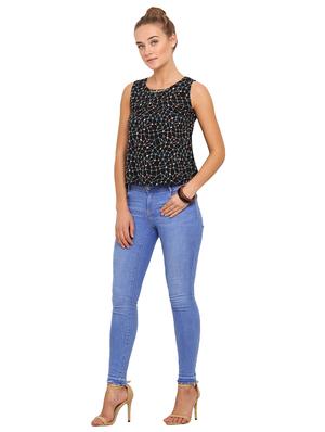 embellished detail crop top - 17333454 - Standard Image - 4
