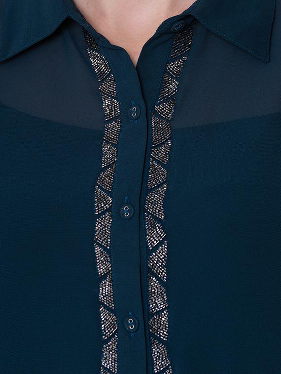 embellished detail high low top - 17333477 - Zoom Image - 5
