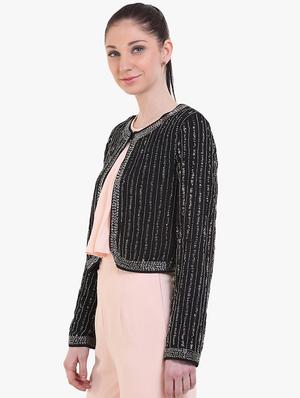 embellished regular jacket - 17333495 - Standard Image - 2