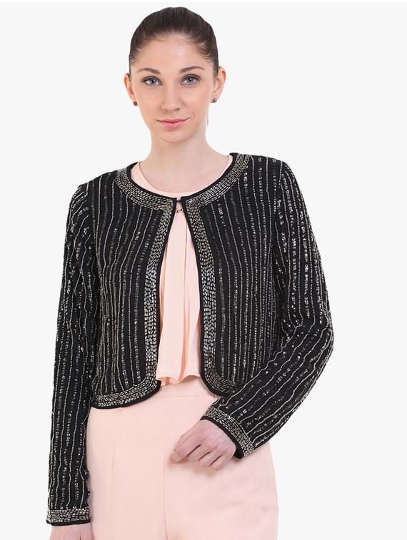 embellished regular jacket - 17333495 - Zoom Image - 1