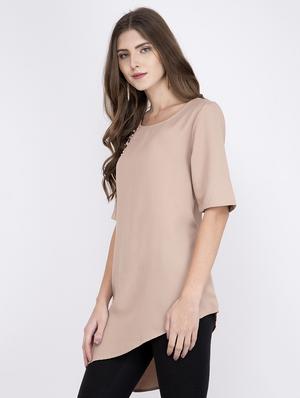embellished asymmetric tunic - 17333502 - Standard Image - 2