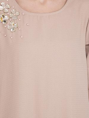 embellished asymmetric tunic - 17333502 - Standard Image - 5