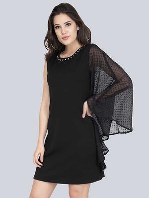 single shoulder sheath dress - 17333503 - Standard Image - 2