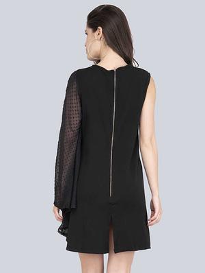 single shoulder sheath dress - 17333503 - Standard Image - 3