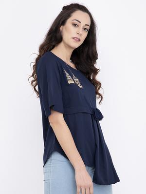 embellished stylised high low top - 17333521 - Standard Image - 2