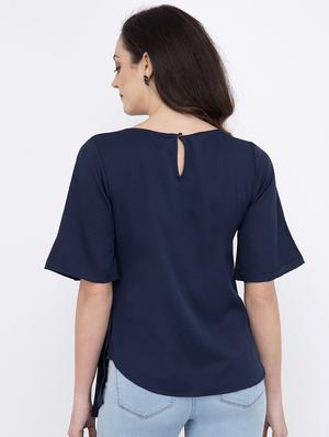 embellished stylised high low top - 17333521 - Standard Image - 3