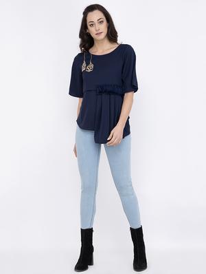 embellished stylised high low top - 17333521 - Standard Image - 4