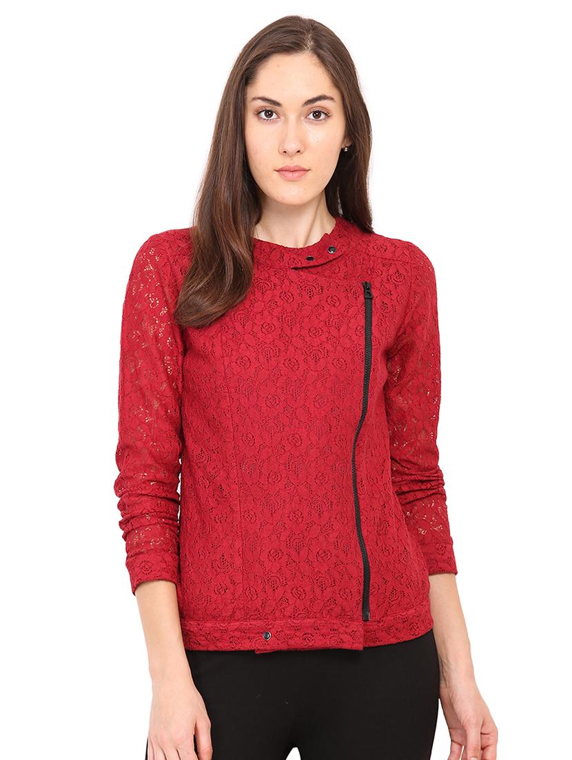 red laced jacket - 17333529 - Zoom Image - 1