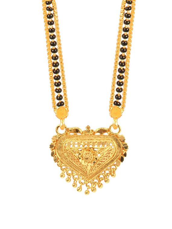 golden metal mangalsutra - 17333658 - Zoom Image - 2