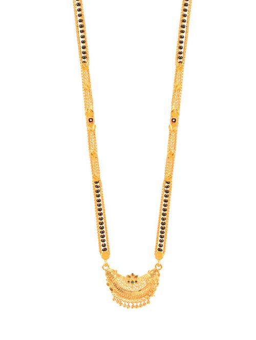 golden metal mangalsutra - 17333664 - Standard Image - 1