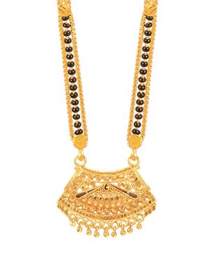 golden metal mangalsutra - 17333666 - Standard Image - 2
