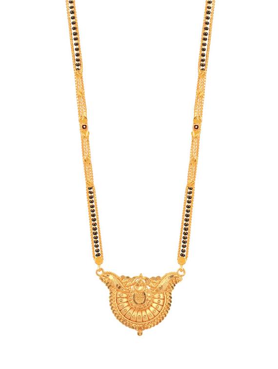 golden metal mangalsutra - 17333669 - Zoom Image - 1