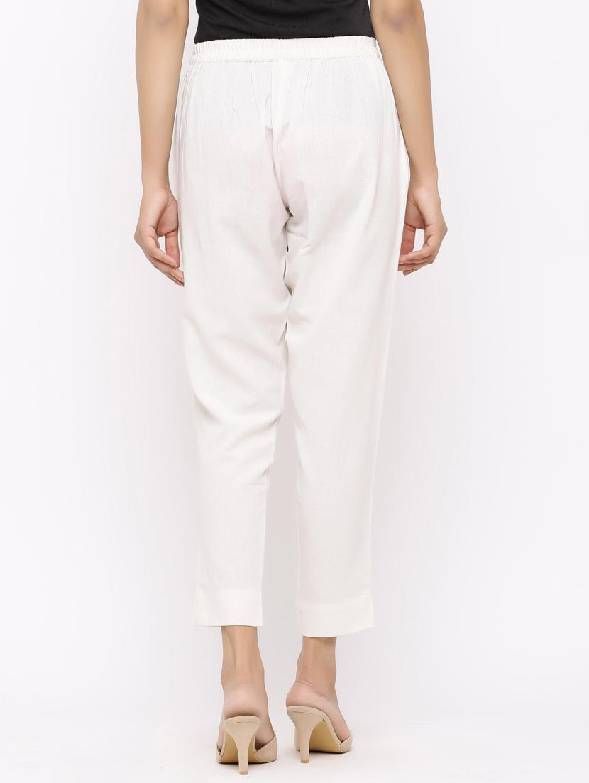 embroidered tapered pant - 17333765 - Zoom Image - 3