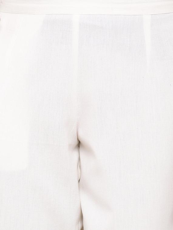 embroidered tapered pant - 17333765 - Zoom Image - 4
