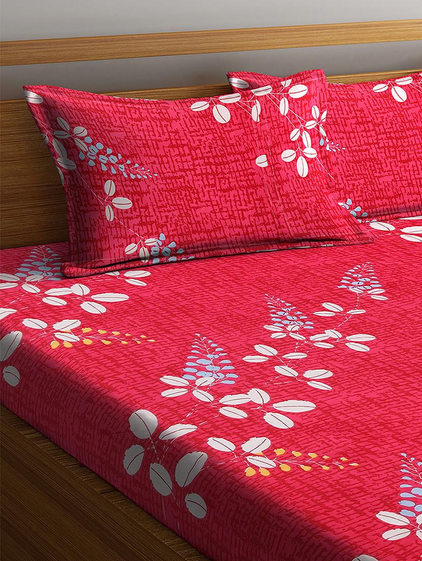microfiber double bed sheet with two pillow cover - 17333794 - Zoom Image - 3