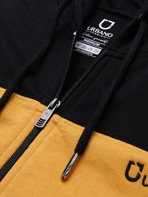 multi color block cut & sew fleece sweatshirt - 17333824 - Standard Image - 5