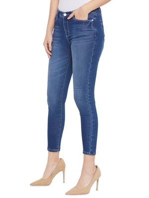 high rise solid jeans - 17333908 - Standard Image - 2