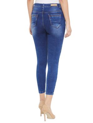 mid rise stone washed jeans - 17333912 - Standard Image - 3
