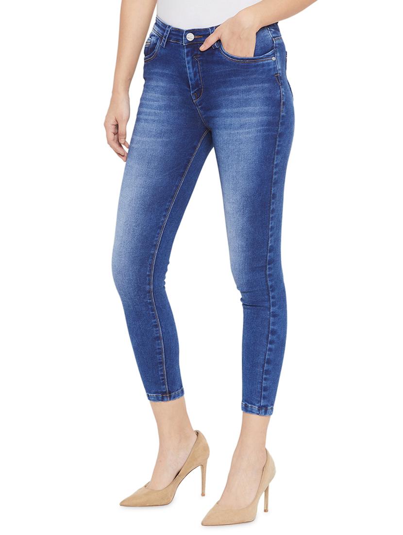mid rise stone washed jeans - 17333912 - Zoom Image - 2