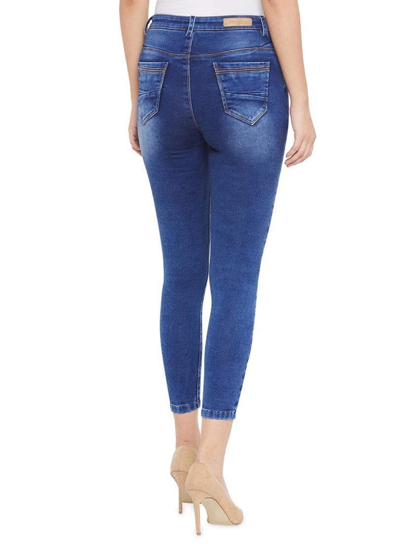 mid rise stone washed jeans - 17333912 - Zoom Image - 3
