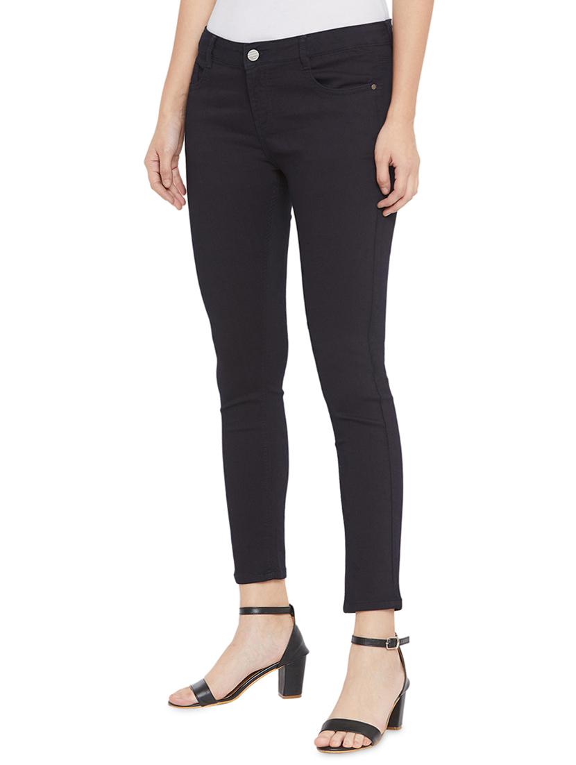 mid rise solid jeans - 17333913 - Zoom Image - 2