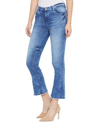 frayed hem bootcut jeans - 17333914 - Standard Image - 2