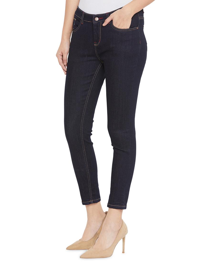 mid rise solid jeans - 17333917 - Zoom Image - 2