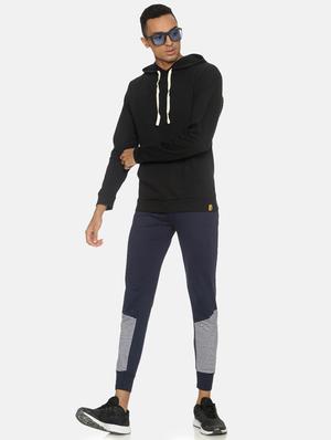 black solid sweatshirt - 17333956 - Standard Image - 4