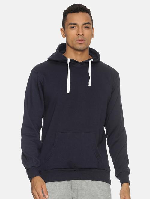 navy blue solid sweatshirt - 17333960 - Standard Image - 1
