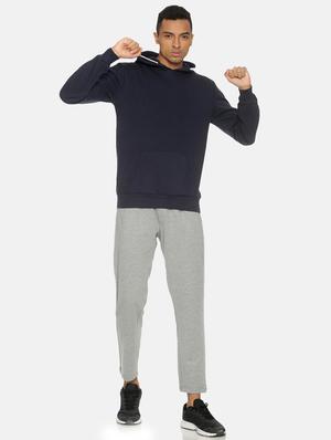 navy blue solid sweatshirt - 17333960 - Standard Image - 4