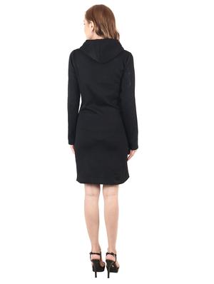 slim fit hooded dress - 17333963 - Standard Image - 4
