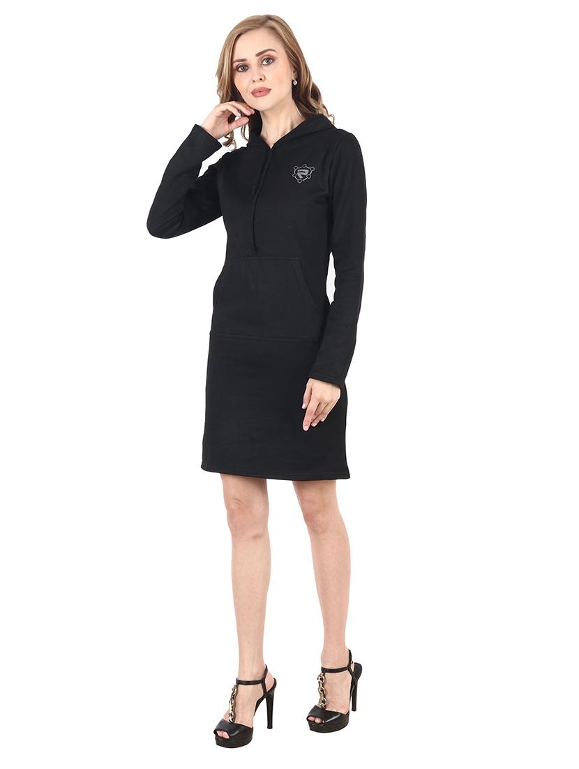 slim fit hooded dress - 17333963 - Zoom Image - 2