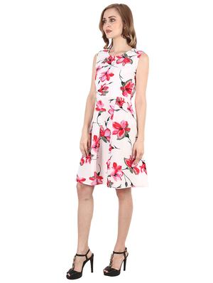 tie back floral dress - 17333969 - Standard Image - 2