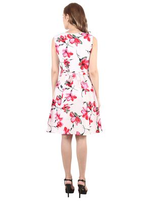 tie back floral dress - 17333969 - Standard Image - 4