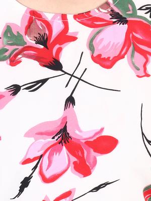 tie back floral dress - 17333969 - Standard Image - 5