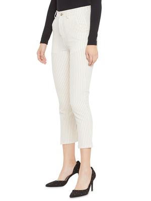high rise striped trouser - 17333977 - Standard Image - 2