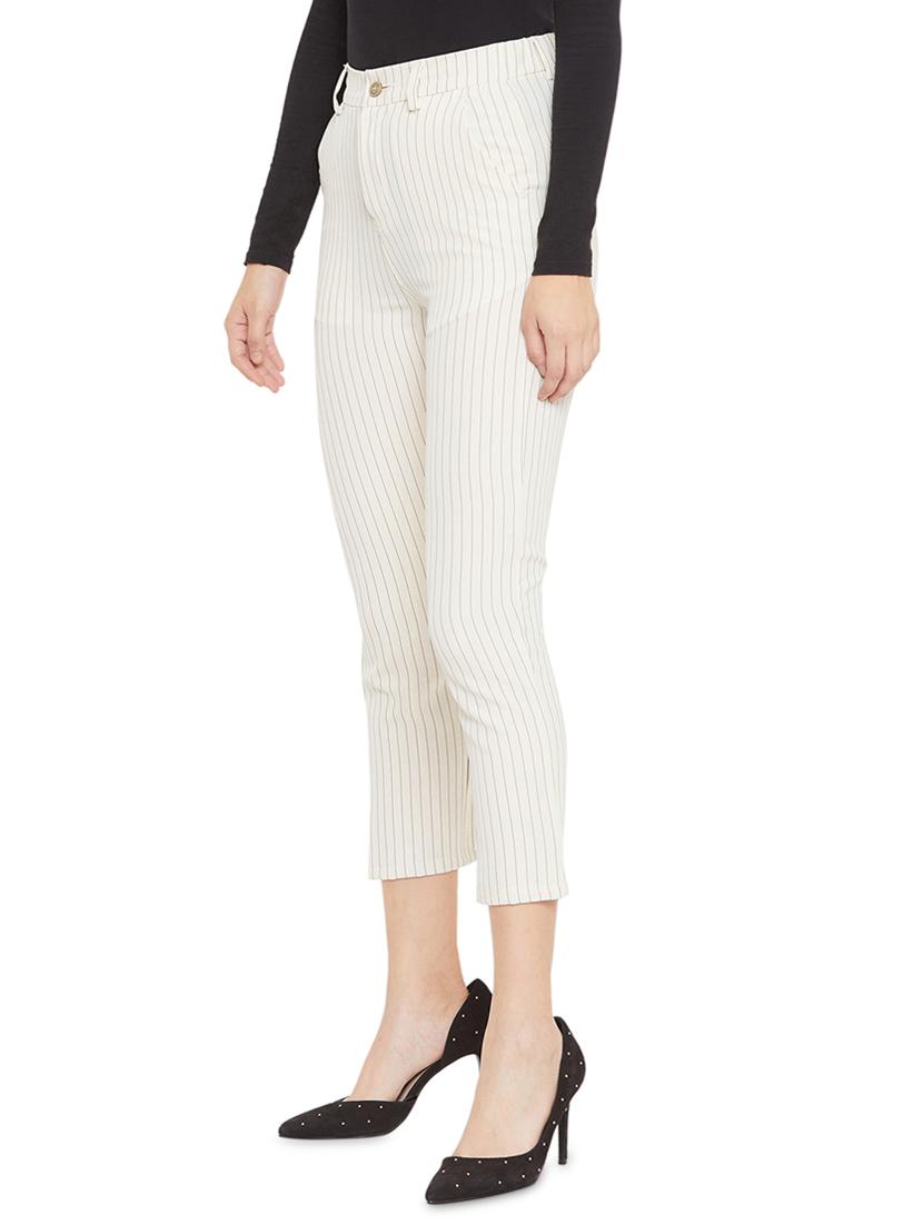high rise striped trouser - 17333977 - Zoom Image - 2