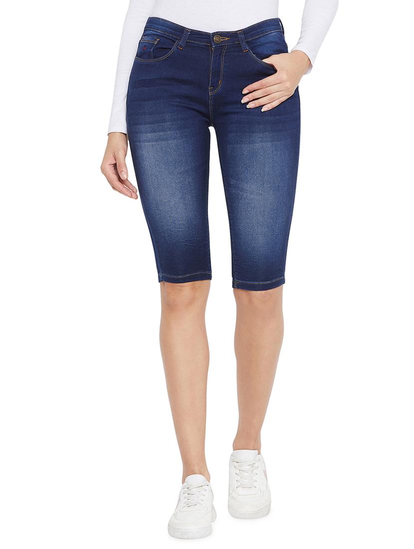 mid rise stone washed short - 17333982 - Zoom Image - 1