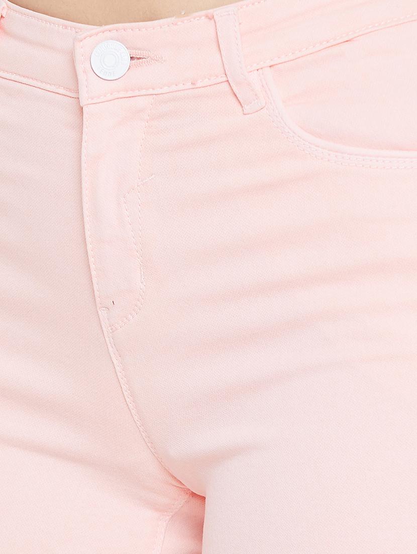 mid rise solid shorts - 17333988 - Zoom Image - 5