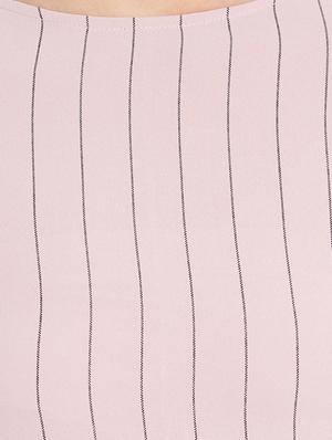 round neck striped shift dress - 17334040 - Standard Image - 5