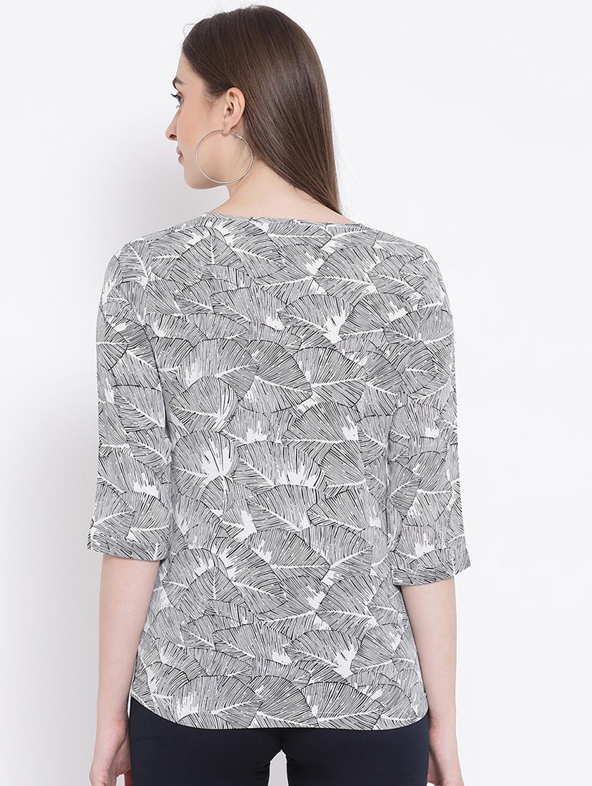 notch neck abstract top - 17334056 - Zoom Image - 3