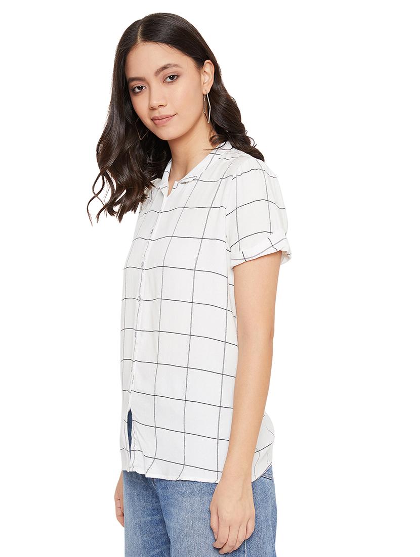 button up checkered shirt - 17334063 - Zoom Image - 2