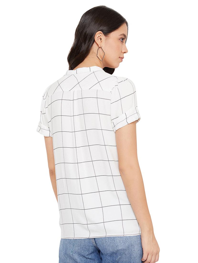 button up checkered shirt - 17334063 - Zoom Image - 3