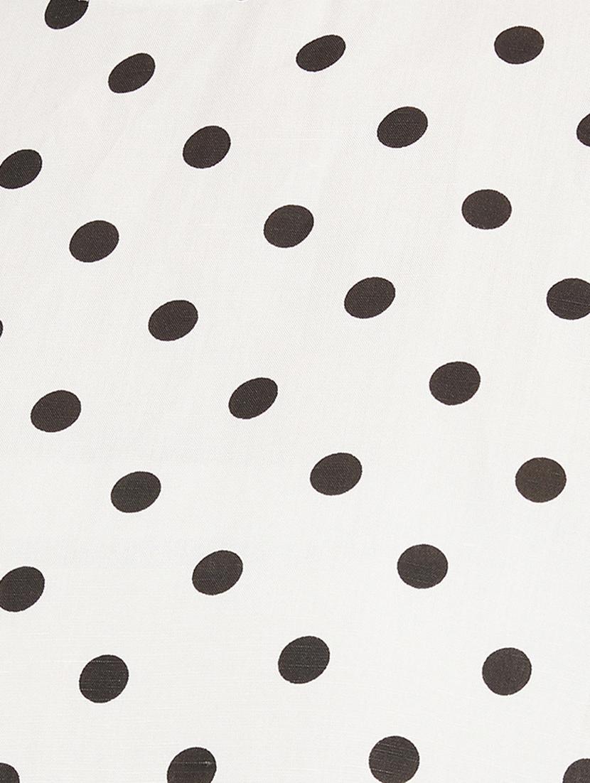 round neck polka dot top with trouser set - 17334073 - Zoom Image - 5