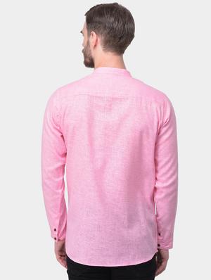 pink solid dupion short kurta - 17334089 - Standard Image - 3