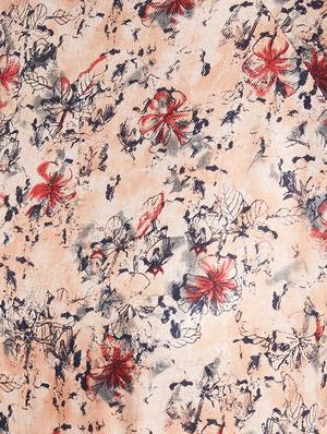 tie front floral jumpsuit - 17334103 - Standard Image - 4